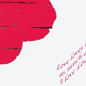 Love Loves me as much as I love love.